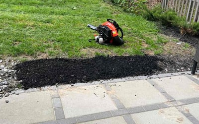 Photo of Marie R.'s yard after getting landscaping in Northford, CT