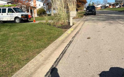 Photo of Ryan M.'s yard after getting landscaping in Georgetown, OH