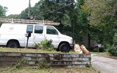 Photo of Andrew H.'s yard after getting landscaping in Red Oak, GA