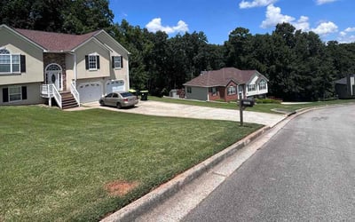 Photo of Maya B.'s yard after getting lawn care in Allentown, PA