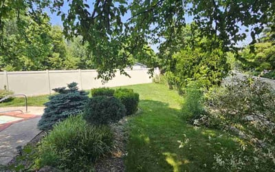 Photo of Bo B.'s yard after getting lawn care in Hamburg, NY