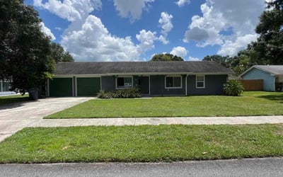 Photo of Kevin C.'s yard after getting lawn care in Mulberry, FL