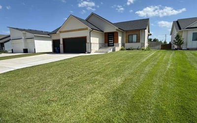 Photo of Charles M.'s yard after getting lawn care in Champaign, IL