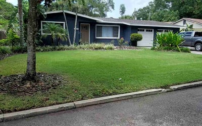 Photo of Christi D.'s yard after getting lawn care in Holland, MI