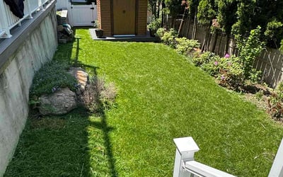 Photo of Carl T.'s yard after getting lawn care in Greenwood, IN