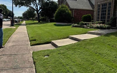 Photo of "Todd S.'s yard after getting lawn care in Carrollton, TX