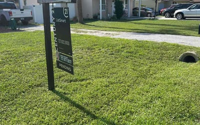 Photo of Michelle B.'s yard after getting lawn care in Stockbridge, GA
