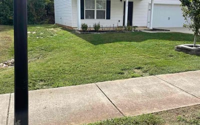 Photo of Holly V.'s yard after getting lawn care in China Grove, NC