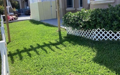 Photo of Marsha R.'s yard after getting lawn care in Jensen Beach, FL