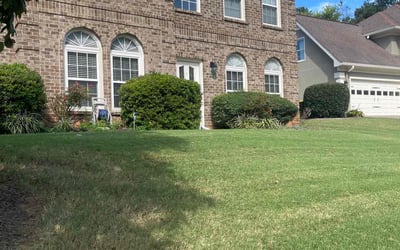 Photo of Sachin K.'s yard after getting lawn care in Alpharetta, GA