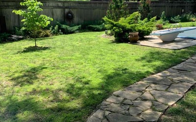 Photo of Carolyn B.'s yard after getting lawn care in Wagoner, OK