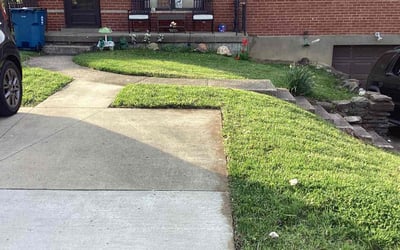 Photo of Jeff K.'s yard after getting lawn care in Erlanger, KY
