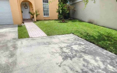 Photo of Shawn D.'s yard after getting lawn care in Hialeah, FL