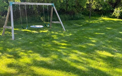 Photo of Todd N.'s yard after getting lawn care in Chagrin Falls, OH