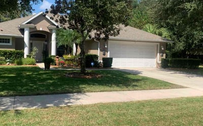 Photo of Michelle K.'s yard after getting lawn care in Ormond Beach, FL