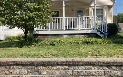 Photo of James K.'s yard after getting lawn care in Wilmington, MA