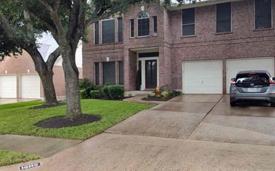 Photo of Brian K.'s yard after getting lawn care in Mission, TX