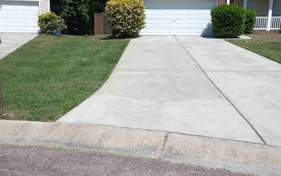 Photo of Douglas F.'s yard after getting lawn care in Colonial Heights, VA