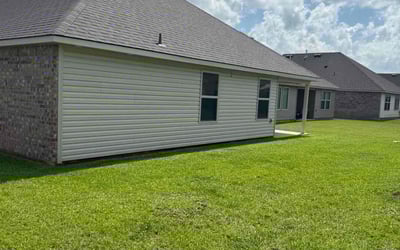 Photo of Bianca D.'s yard after getting lawn care in Midlothian, VA