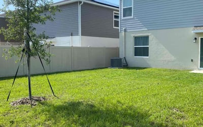 Photo of Heather F.'s yard after getting lawn care in Lake Wales, FL