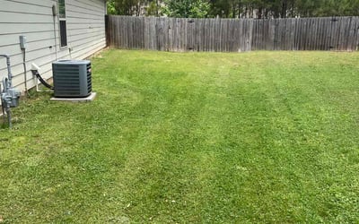 Photo of Donna J.'s yard after getting lawn care in Crofton, MD
