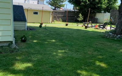 Photo of Dawn G.'s yard after getting lawn care in Salem, MA