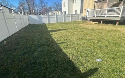 Photo of Ethan G.'s yard after getting lawn care in Roselle Park, NJ