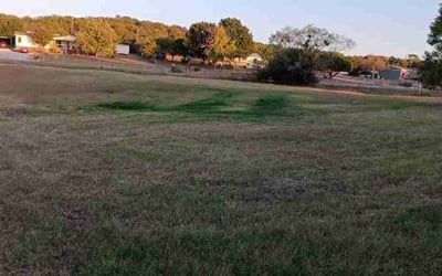 Photo of Brady W.'s yard after getting lawn care in Weatherford, TX