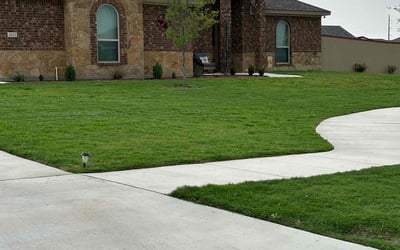 Photo of Ignacio R.'s yard after getting lawn care in Killeen, TX