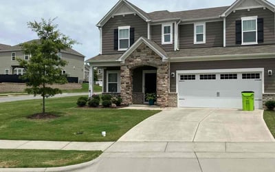 Photo of Jeanne L.'s yard after getting lawn care in Apex, NC