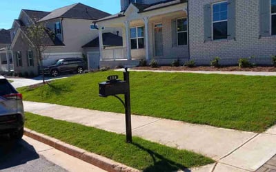 Photo of Julian O.'s yard after getting lawn care in Canton, GA