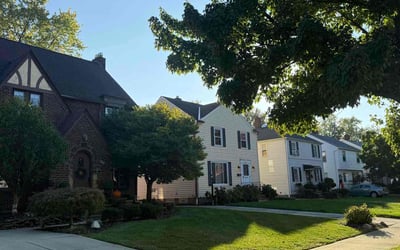 Photo of Cole K.'s yard after getting lawn care in Cleveland, OH
