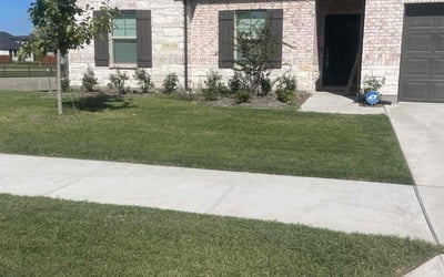 Photo of Brea S.'s yard after getting lawn care in Birmingham, AL