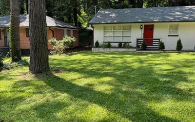Photo of Tim Y.'s yard after getting lawn care in Charlotte, NC