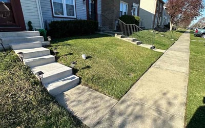 Photo of Jeremy G.'s yard after getting lawn care in Halethorpe, MD