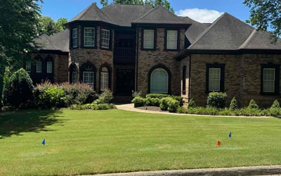 Photo of Alex G.'s yard after getting lawn care in Roswell, GA