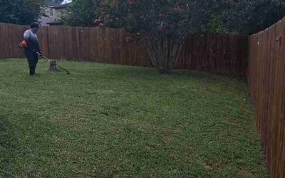 Photo of Shanna C.'s yard after getting lawn care in East Bethel, MN