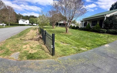 Photo of Ginny P.'s yard after getting lawn care in Hickory, NC