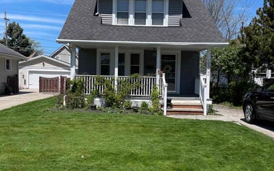 Photo of Alyssa M.'s yard after getting lawn care in Rocky River, OH