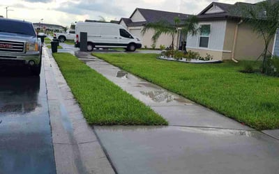 Photo of Deidra S.'s yard after getting lawn care in Montgomery, AL