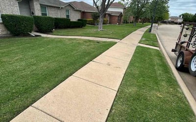 Photo of Hope Y.'s yard after getting lawn care in Clementon, NJ