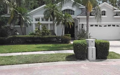 Photo of Michael C.'s yard after getting lawn care in Argyle, TX