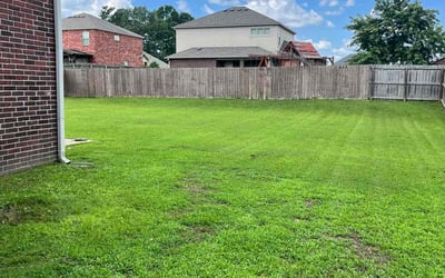 Photo of Anthony E.'s yard after getting lawn care in Cabot, AR