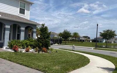 Photo of Tonya W.'s yard after getting lawn care in Florissant, MO