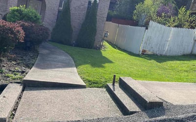 Photo of Carol S.'s yard after getting lawn care in Freeport, PA