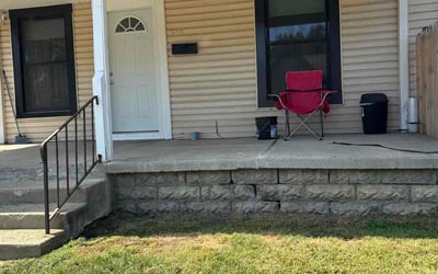 Photo of David A.'s yard after getting lawn care in Newburgh, IN