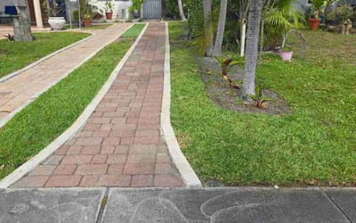 Photo of Kristen S.'s yard after getting lawn care in North Miami Beach, FL