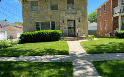 Photo of David O.'s yard after getting lawn care in Brown Deer, WI