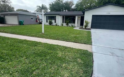 Photo of Amber D.'s yard after getting lawn care in Troutdale, OR