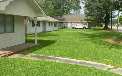 Photo of Nicholas D.'s yard after getting lawn care in Houma, LA